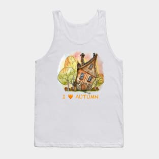 I Love Autumn Tank Top